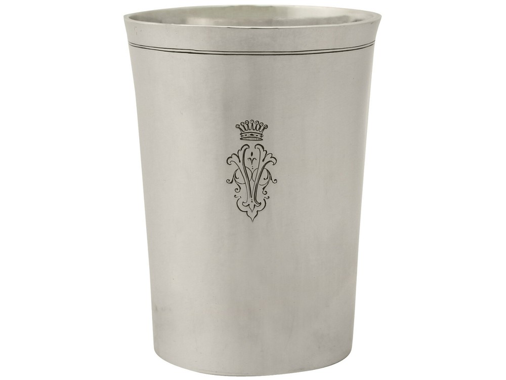 Austro-Hungarian Silver Beaker - Antique Circa 1815