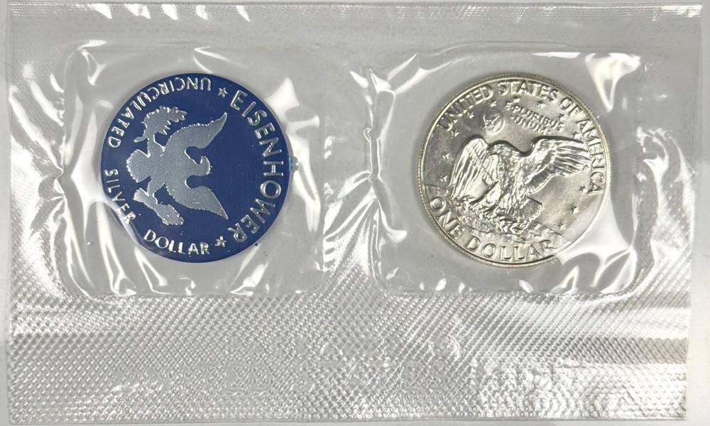 1974 UNCIRCULATED 40% SILVER EISENHOWER DOLLAR