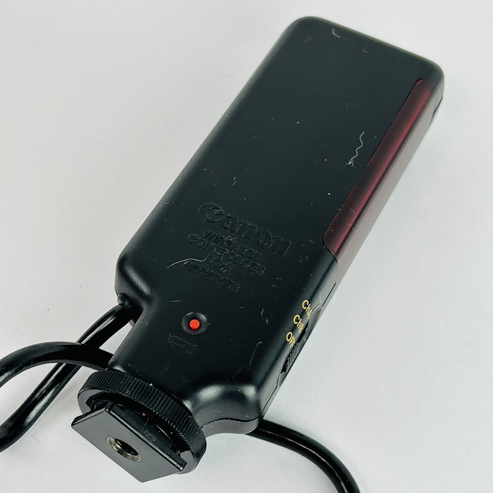 Vintage CANON Camera Wireless Controller TRANSMITTER & RECEIVER LC-2 & Case