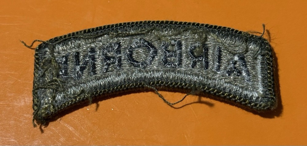 US Army Airborne Tab Patch Subdued S7 ...219