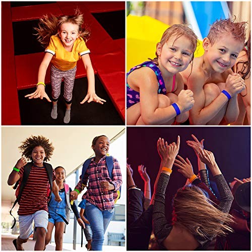 Event Wristbands “Top 10” 500 Count Variety Pack | ¾” Arm Bands | 50 Each: