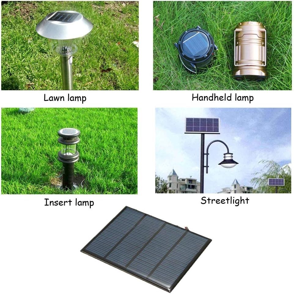High Efficiency 1.5W 12V Solar Panel Cell Module - Compact & Lightweight Design