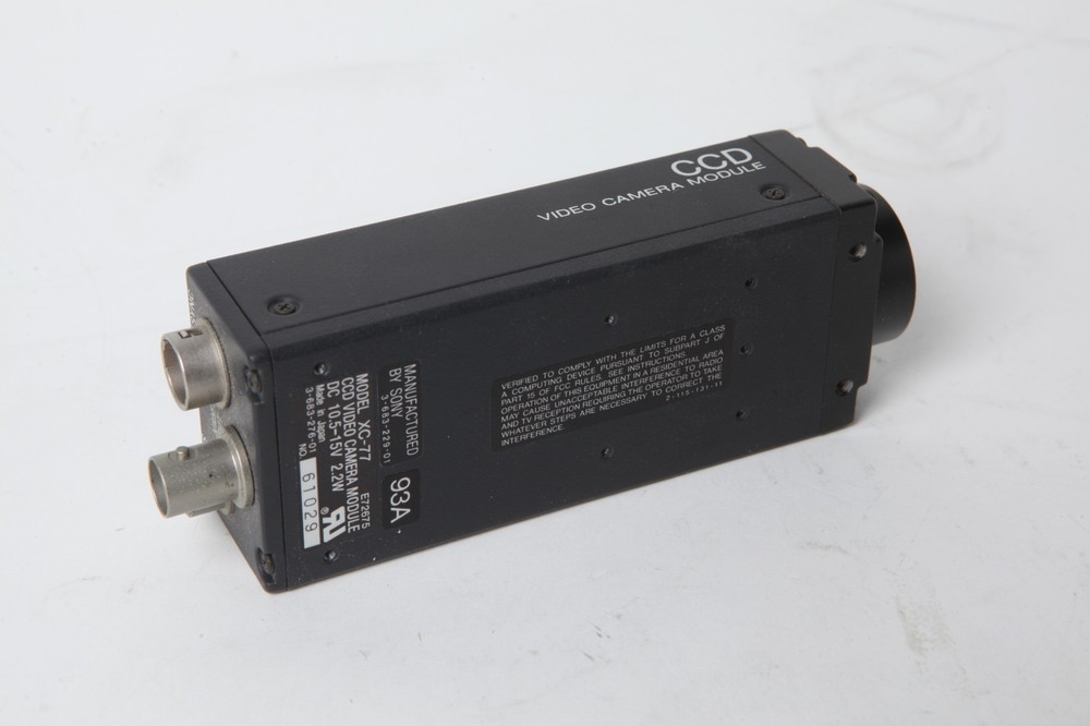 Sony XC-77 CCD Video Camera Module Untested