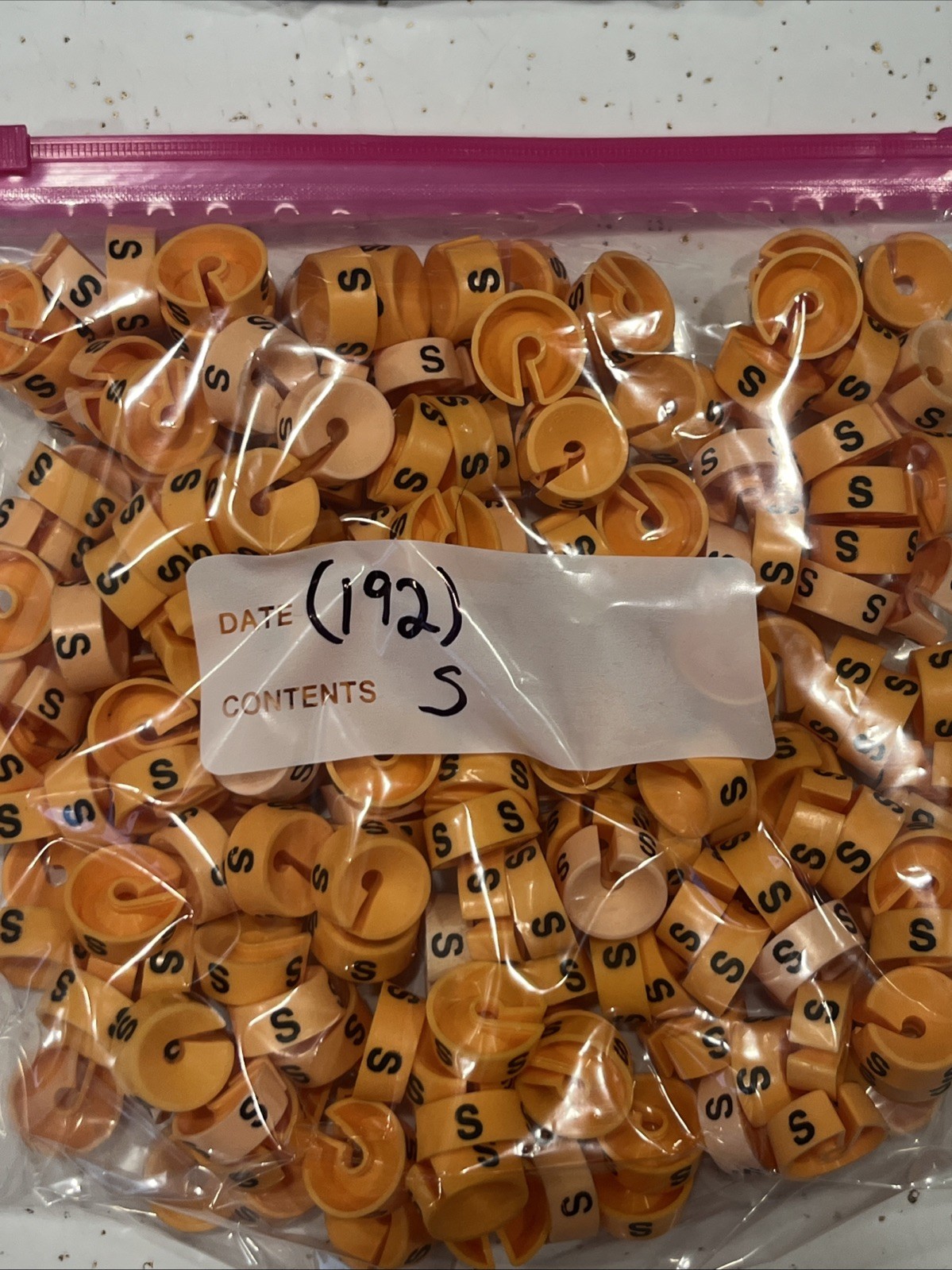 Clothes Hanger Markers, Approx 500+, XL- Small