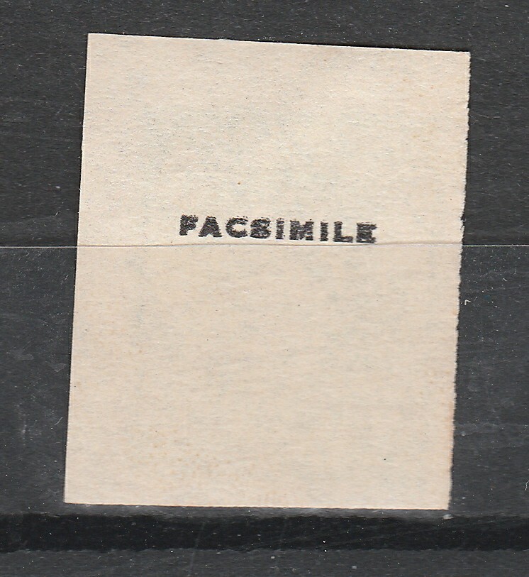 Confederate States Scott# 6 Mint Blue Facsimile