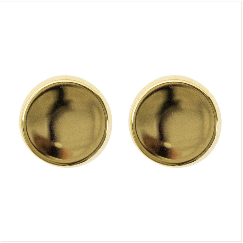 Vanguard CUFF LINKS - CONCAVE 22K GOLD