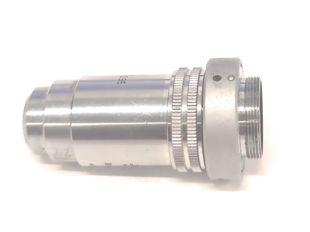Leitz Wetzlar FL 100x/0.95 Microscope Objective Lens RMS Thread B42315