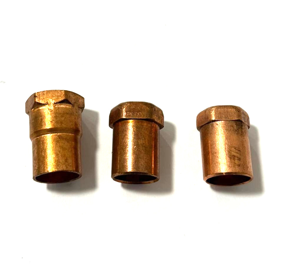 26 Pcs Mixed Brands and Mixed Small Sizes Copper Pipe Adapters