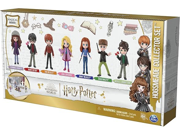Wizarding World Harry Potter Magical Minis Collector Set 7 Figures NEW/SEALED