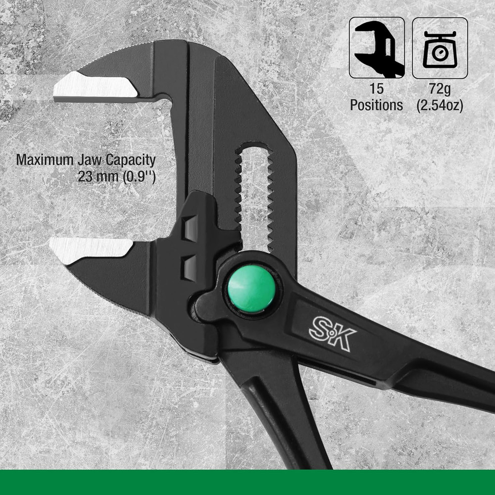 4" Pliers Wrench Mini Smooth Parallel Jaws with Comfortable Grips