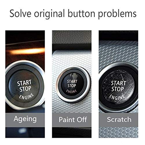 crystal style engine start stop switch ignition button fit E chassis code E60