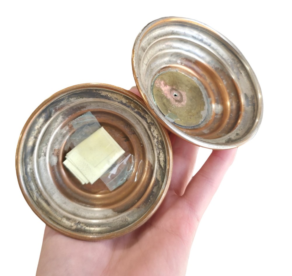 1946 Vtg Copper Candlestick Holders