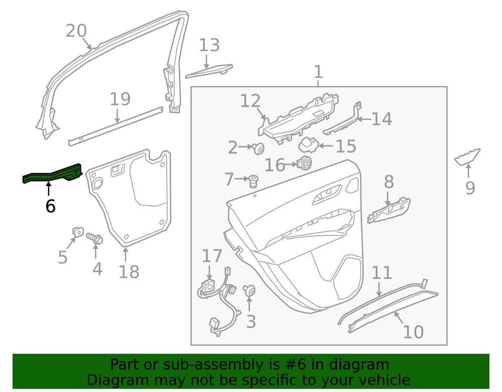 Genuine GM Bracket 23275892