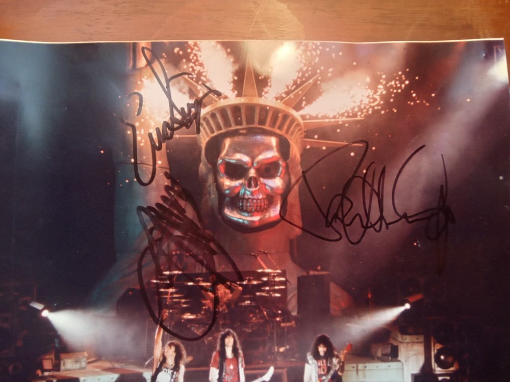 Autographed KISS Memorabilia