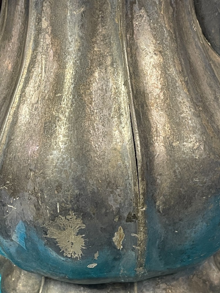 19th Century Victorian Silver Plated Large Pitcher