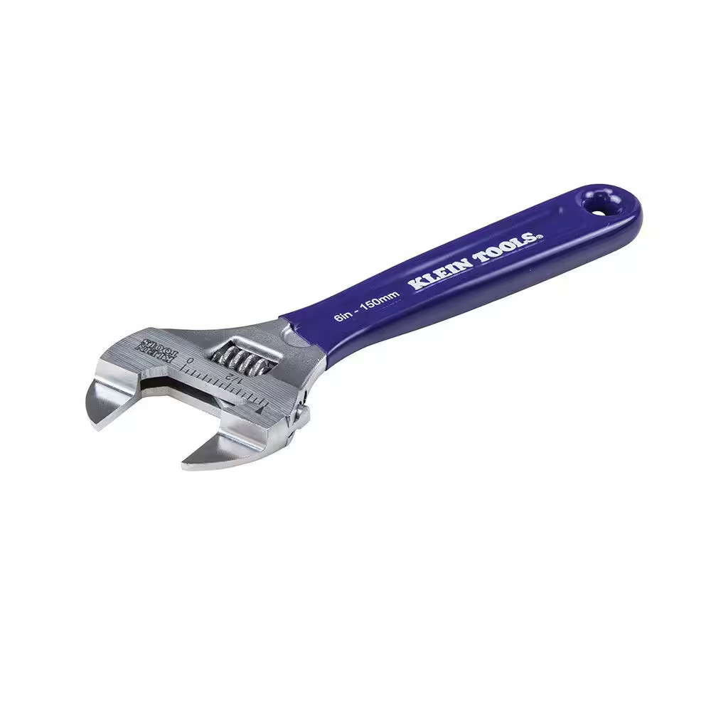 6 In. Slim-Jaw Adjustable Wrench