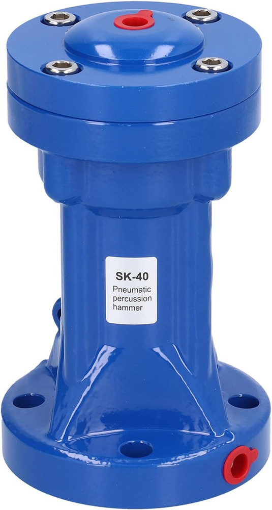 Versatile Adjustable Pneumatic Percussion Hammer for Silo Emptying & Vibration