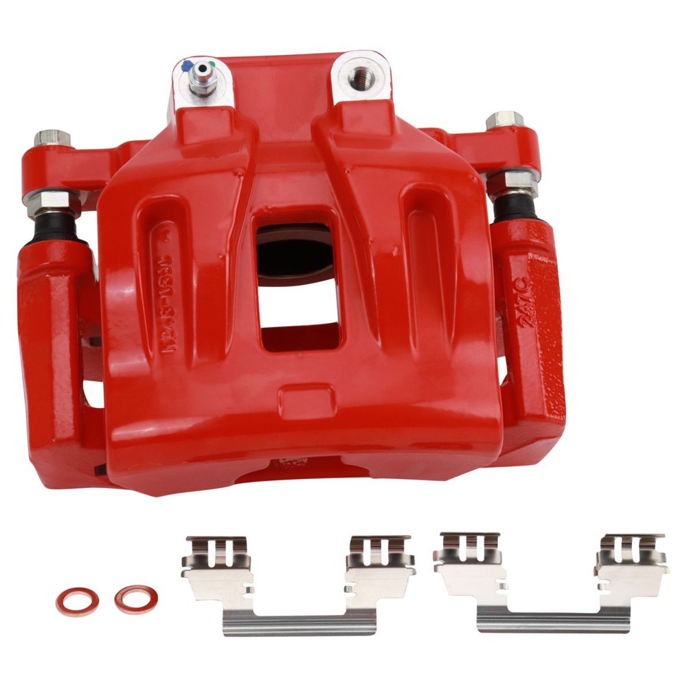 TRQ Performance Brake Caliper Set Performance Fits Chrysler Dodge