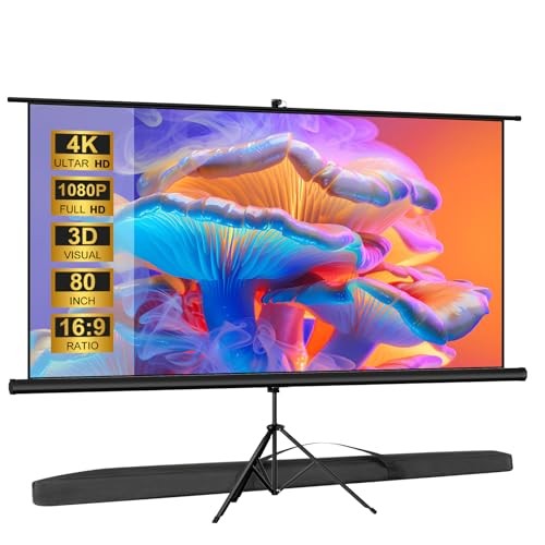 SCREENMAX OUTDOOR PROJECTOR SCREEN WITH STAND TRIPOD SCREENMAX-TRIPOD