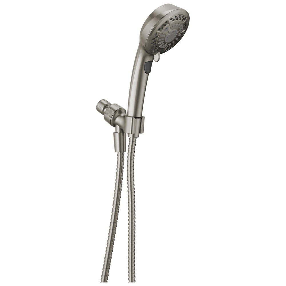 Delta 7-Setting Hand Shower Satin Nickel-Certified Refurbished