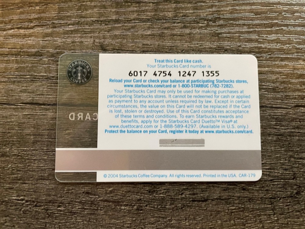 Starbucks Gift Card - Gingerbread Men