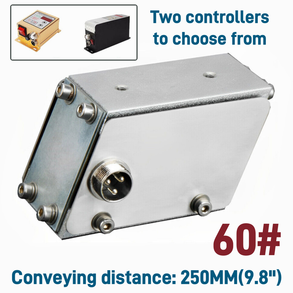 60# Feeder Linear Direct Vibration Vibrating Plate Feeding Machine + Controller