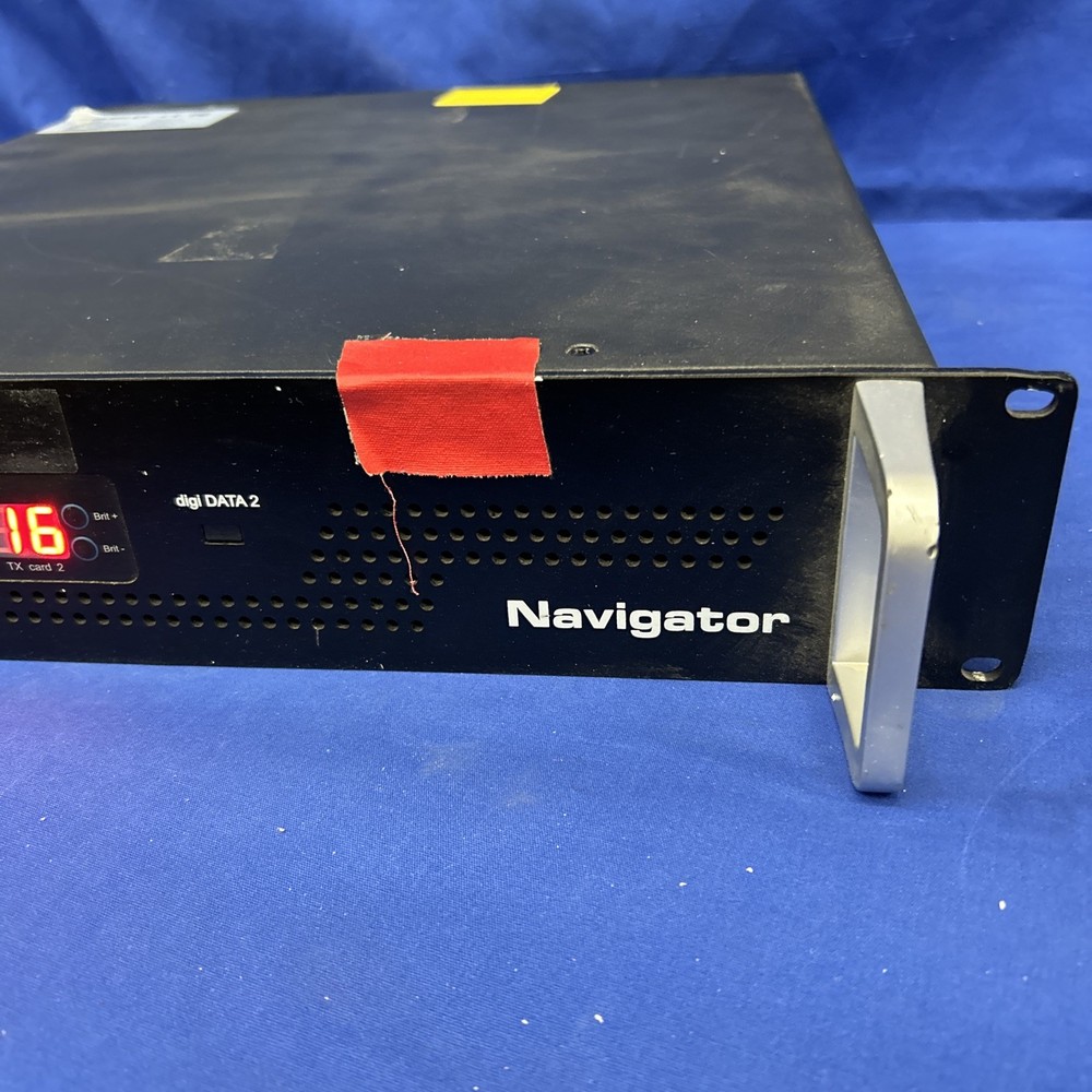 DigiLed model Navigator 12-12 Rack mount with handles lights up untested