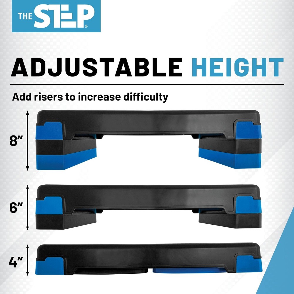 The Step Aerobic Platforms for Home Workout Steppers for Exercise Large