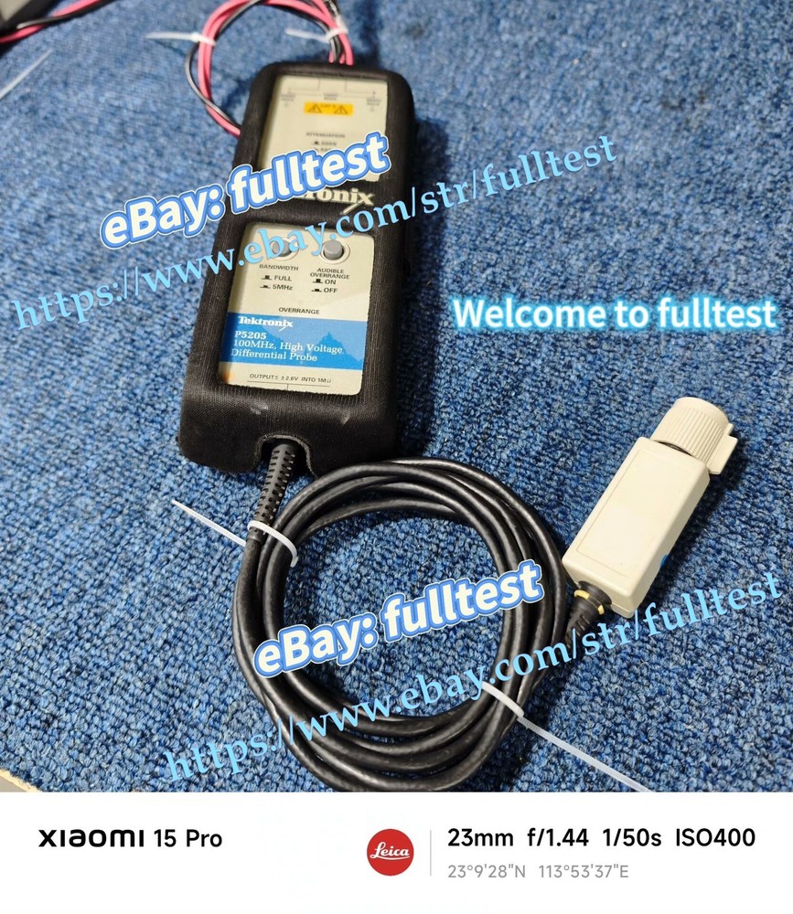 1PCS Tektronix, P5205 High Voltage Differential Probe -fulltest