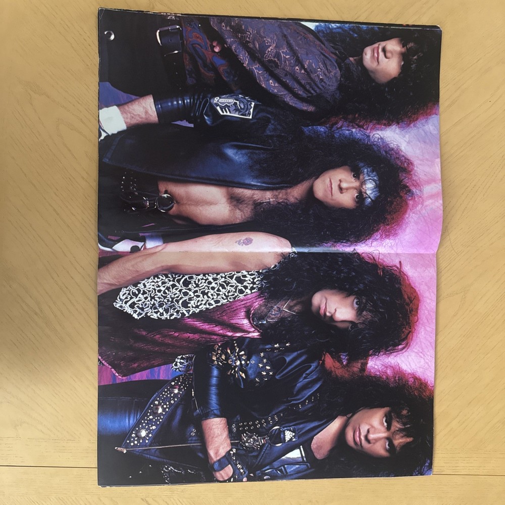 Kiss 1990-91 'Hot in the Shade' Tour Oversized Concert Program Book