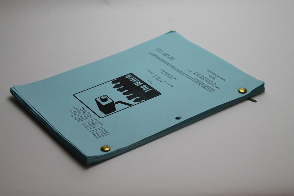 THE WATCH / Ed Decter & John J. Strauss 2007 TV Script Unproduced Pilot