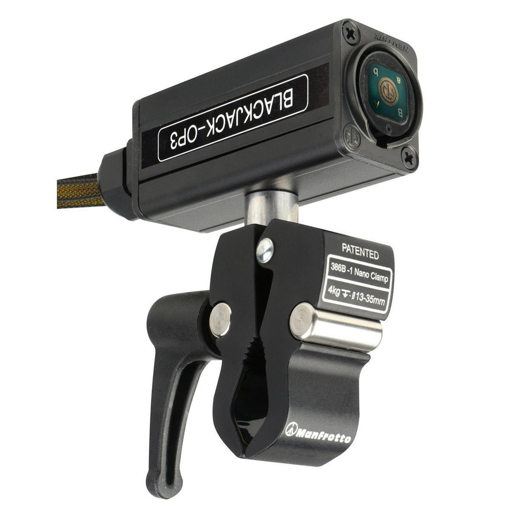 Camplex opticalCON QUAD to Four LC Adapter, Multimode with Clamp #BLACKJACK-OP3