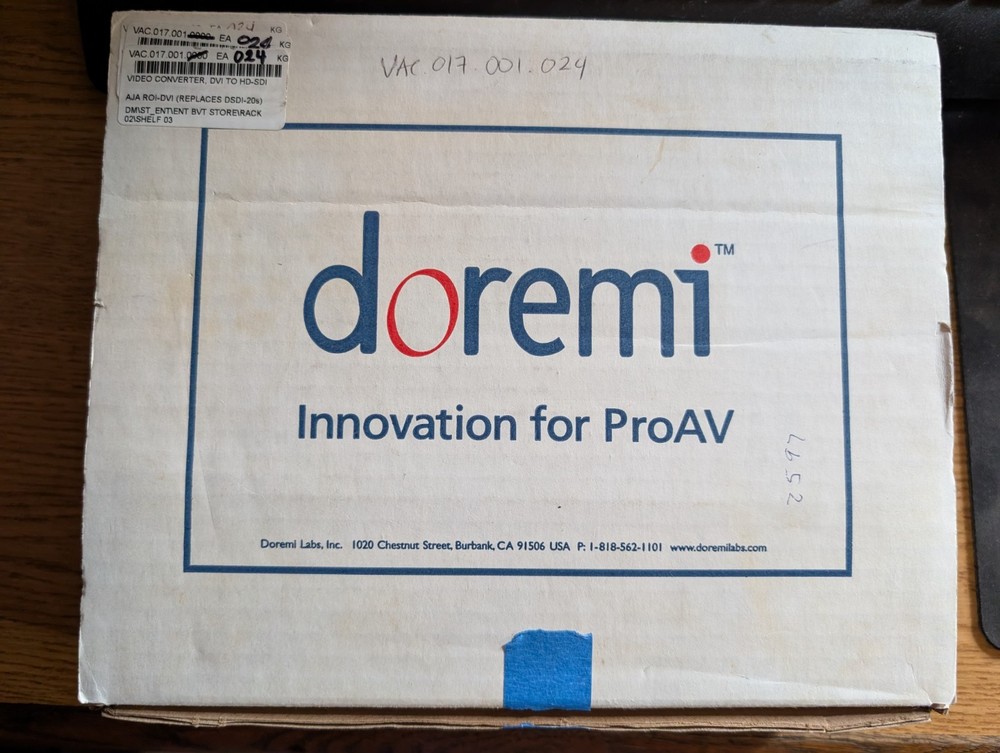 Doremi DSDI-20s DVI & HD-SDI