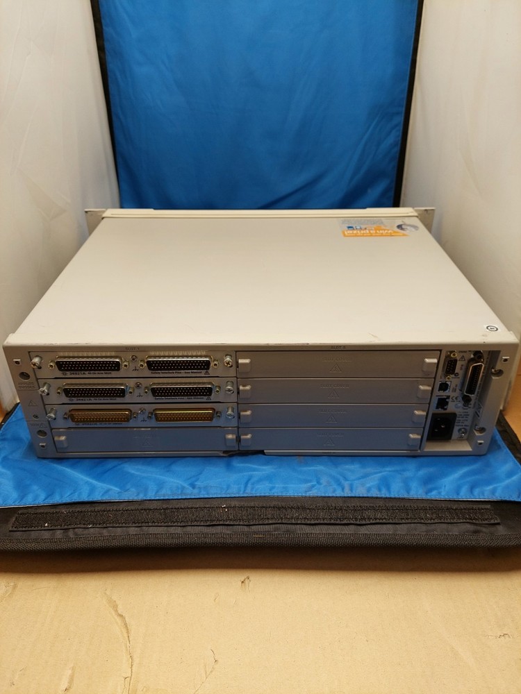 Agilent Technologies 34980A Multifunction Switch Measure Unit with 3 modules