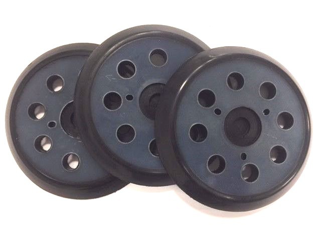 3 Pcs. Sanding Pad 125mm For Makita & Dewalt  Hook & Loop