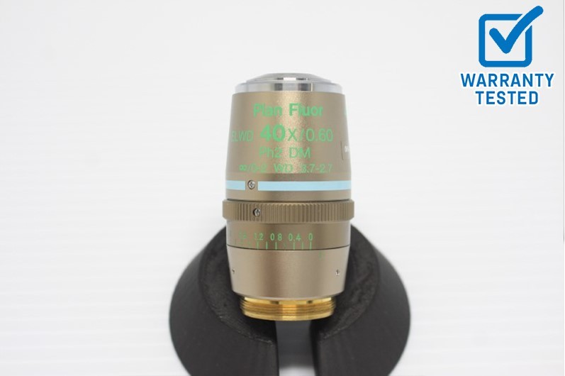 Nikon Plan Fluor ELWD 40x/0.60 Ph2 DM Microscope Objective Unit 15