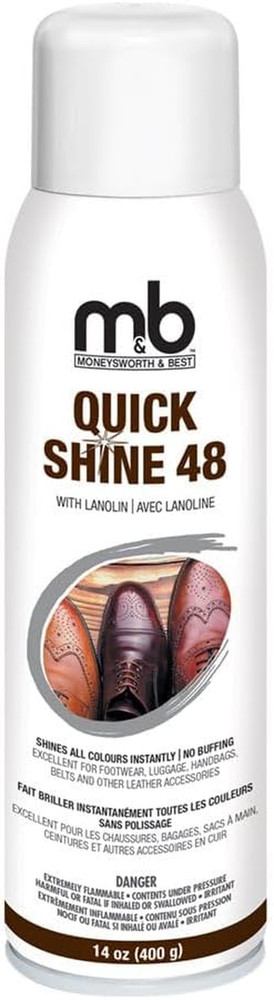 Shoe Care Quick Shine 48, 14-Ounce
