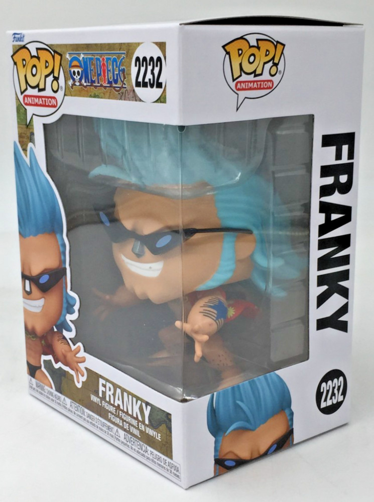 Funko Pop! One Piece Franky #2232 Refresh With Pop Protector