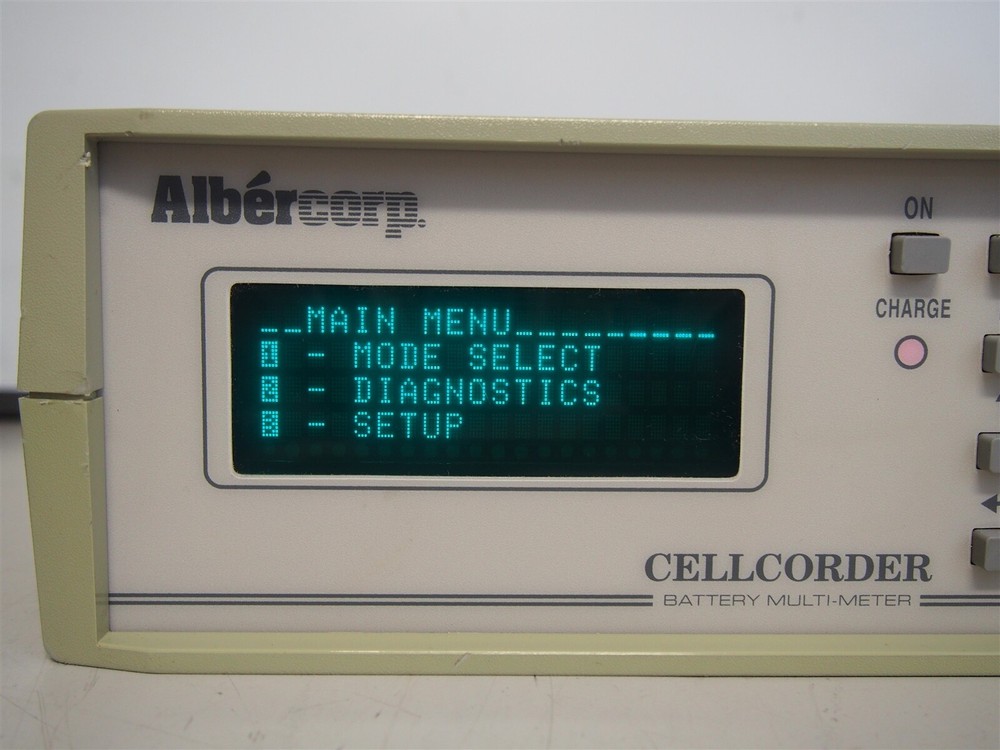 Albercorp Cellcorder 1000-021 Battery Multi-Meter
