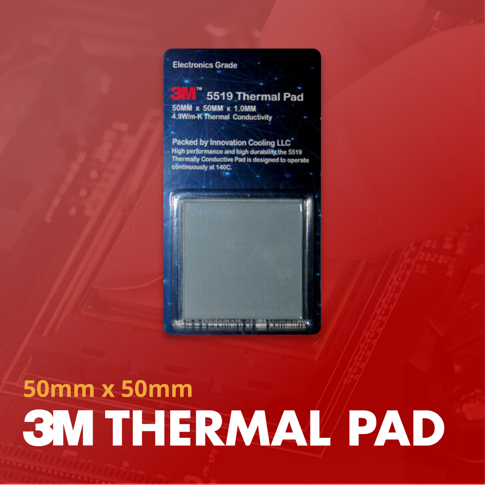 3M Thermal Interface Pad 50x50X 1.0 mm(Electronics Grade)
