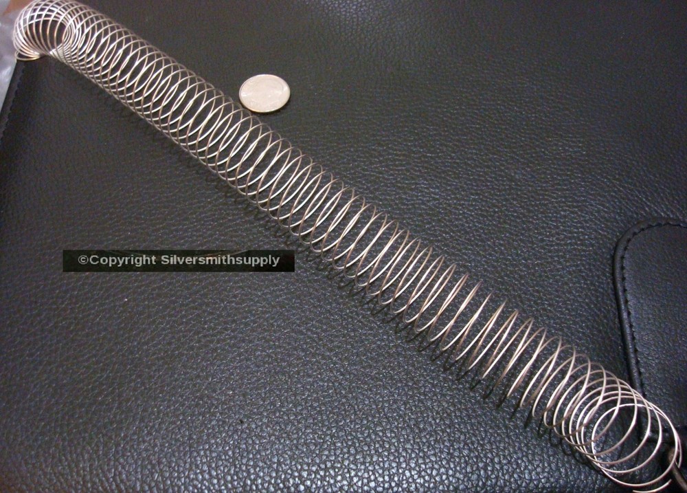 60+/- Memory wire ring loops silver plated ring or earring wire loops mw010