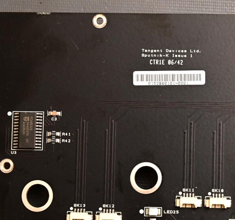 Tangent Devices Function Navigation Panel 34-key Button/LED PCB ACS-FCN-1-RC