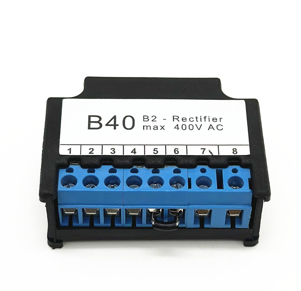 Replace B40 B2-Rectifier max 400V AC rectifier fifty