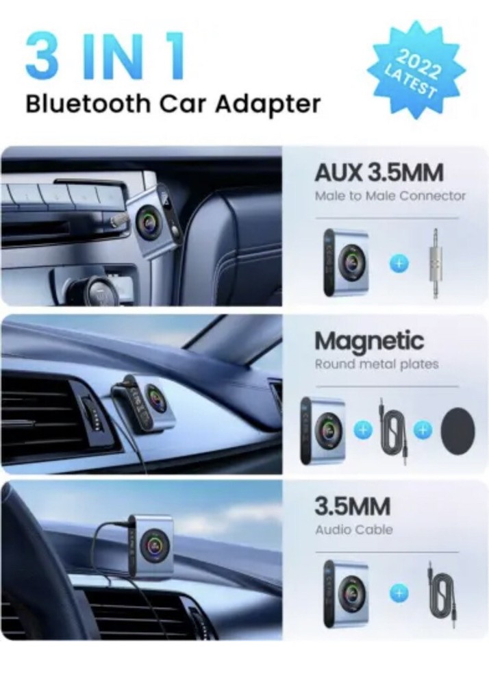 Joyroom JR-CB1 Wireless Receiver w/BT 5.3 HiFi Universal Compatibility LED Power