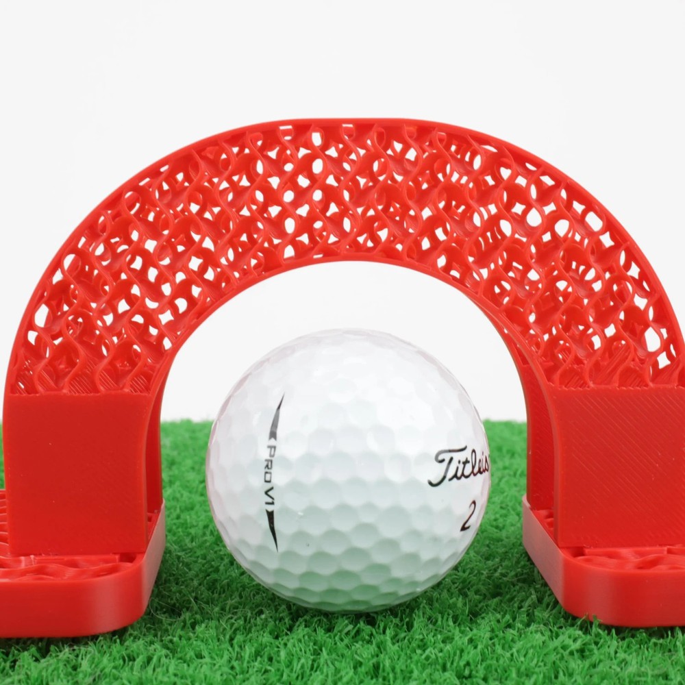 Golf Practice Putter Alignment Tool Gate 2 Pack Putting Practice Aid Game