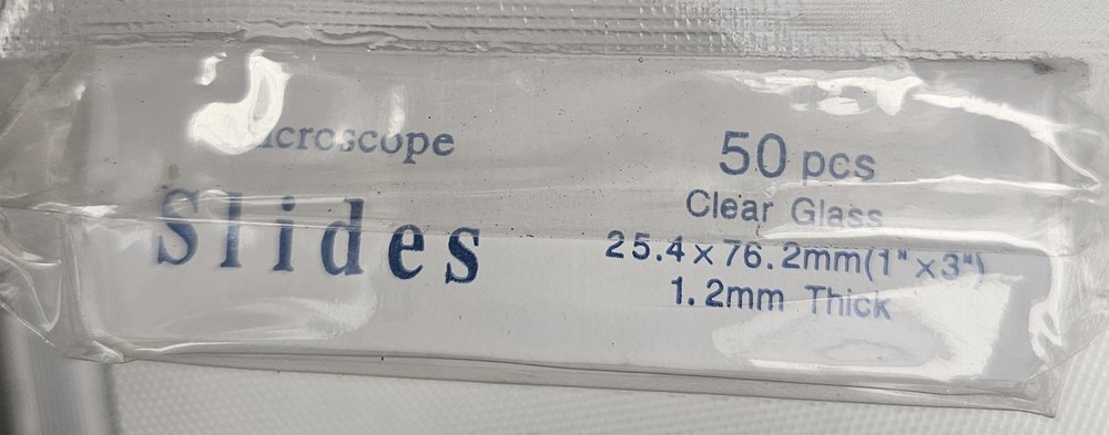 Sailing Boat Microscope Slides DOUBLE CONCAVE 50pcs 7104