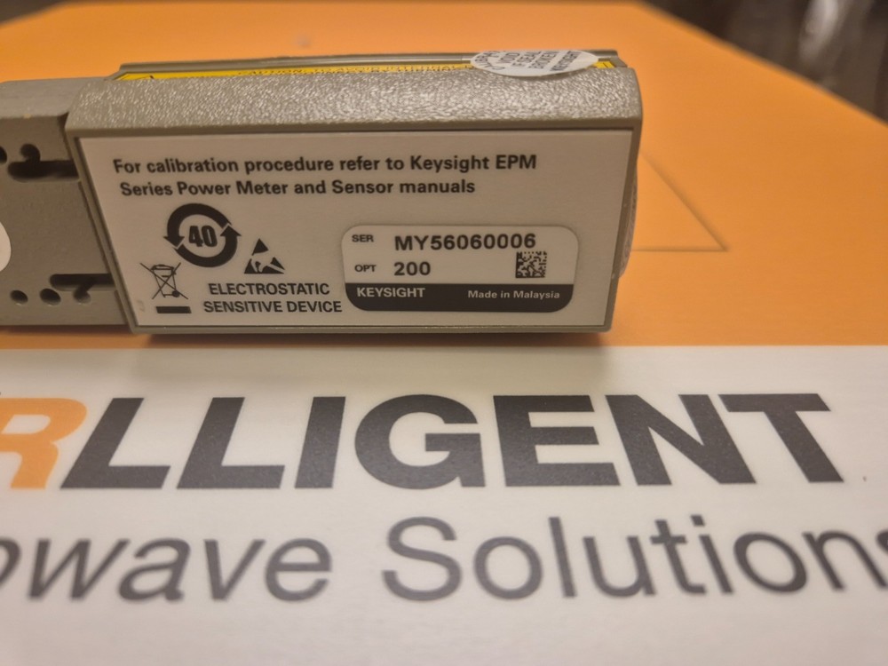 Keysight E8486A-200, 60-90GHz (E-band) waveguide power sensor, -60..+20dBm, WR12