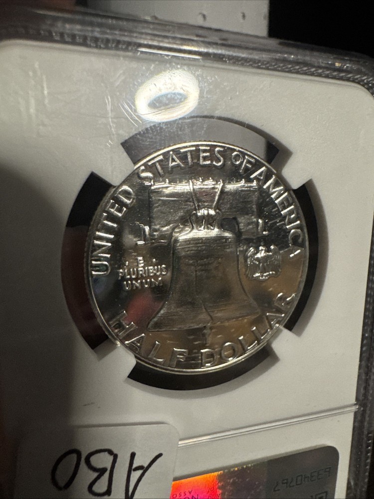 1962 Franklin Silver Half Dollar - NGC PF69