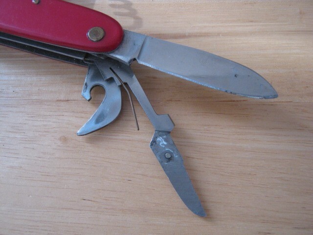 Vintage Wonder Knife Multi-Function Multitool Folding Pocke Knife