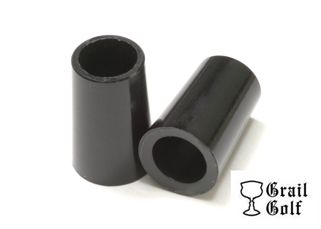 GRAIL GOLF NEW PREMIUM BLK TAPER TIP IRON FERRULES .355 .87" .520OD QUALITY LOT